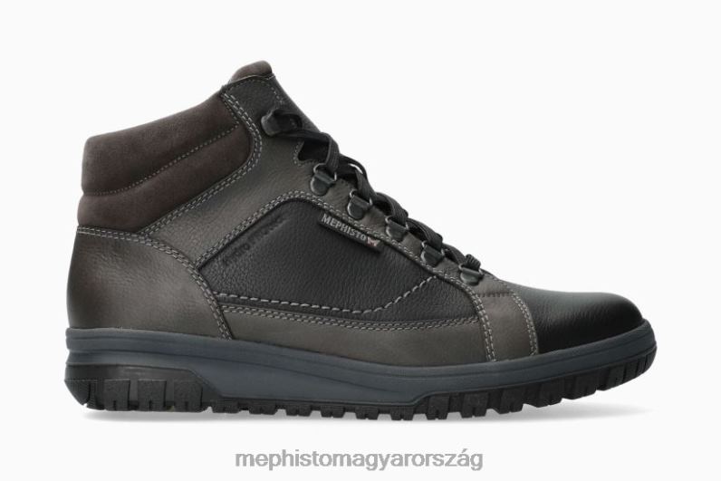 férfiak HL0DX606 pitt fekete Mephisto tornacipő