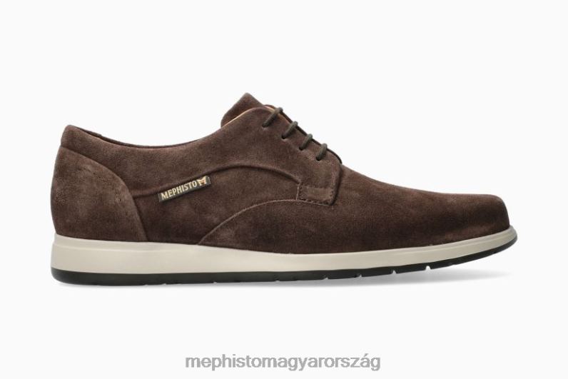 férfiak HL0DX638 valerio sötétbarna Mephisto tornacipő