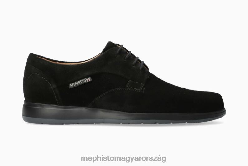 férfiak HL0DX639 valerio fekete Mephisto tornacipő