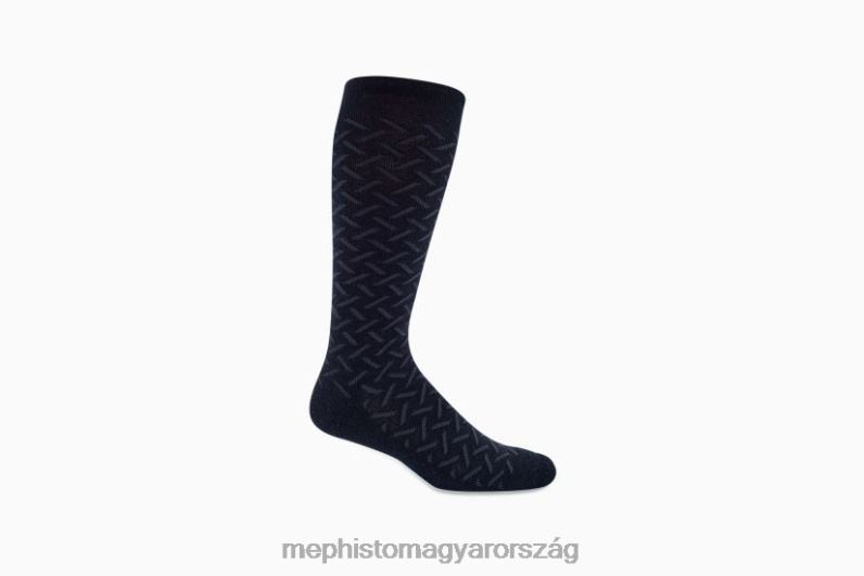 nők HL0DX422 halszálkás zokni fekete Mephisto zokni
