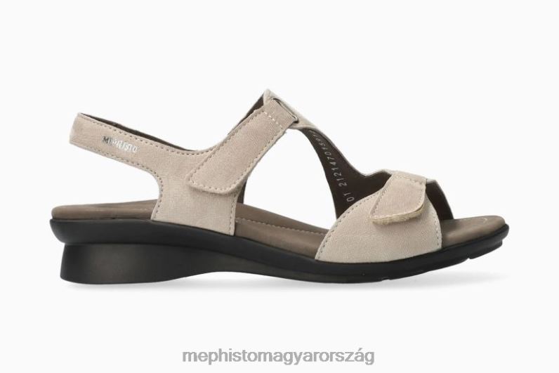 nők HL0DX162 Párizs világos szürkés Mephisto szandál