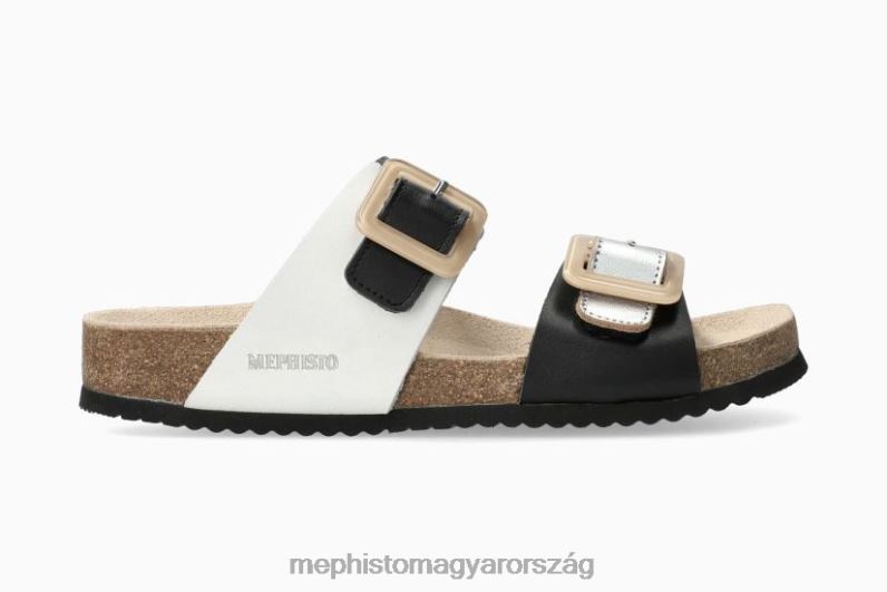 nők HL0DX192 madison fekete Mephisto szandál