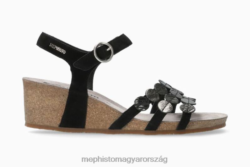 nők HL0DX241 matilde fekete Mephisto szandál