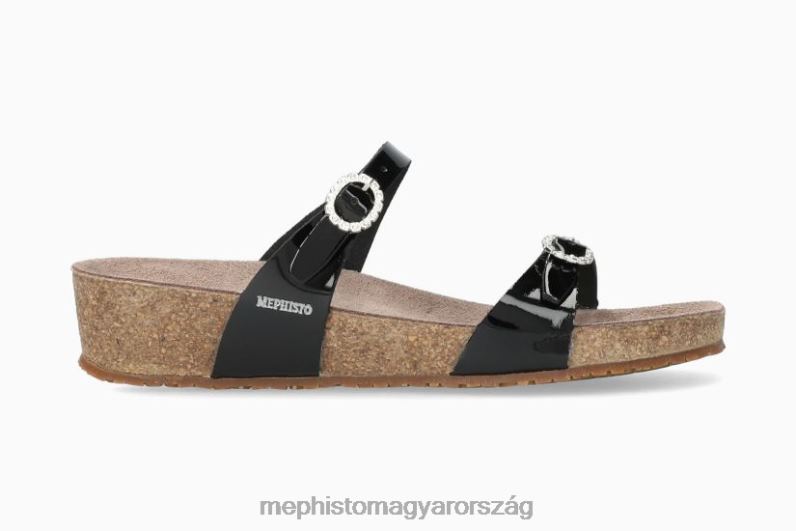 nők HL0DX28 idelya fekete Mephisto szandál
