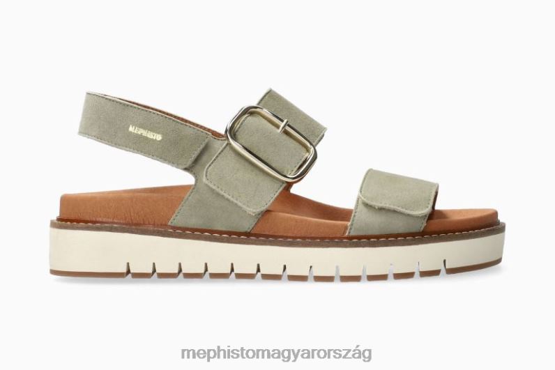 nők HL0DX3 belona világos khaki Mephisto szandál