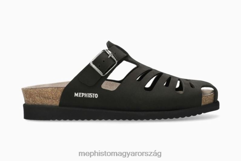 nők HL0DX74 hedina fekete Mephisto szandál