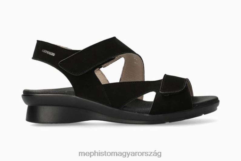 nők HL0DX85 paska fekete Mephisto szandál