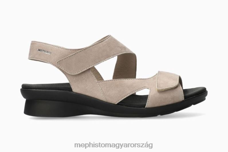 nők HL0DX86 paska világos szürkés Mephisto szandál