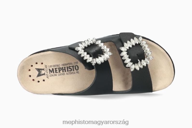 nők HL0DX102 hazina fekete Mephisto szandál