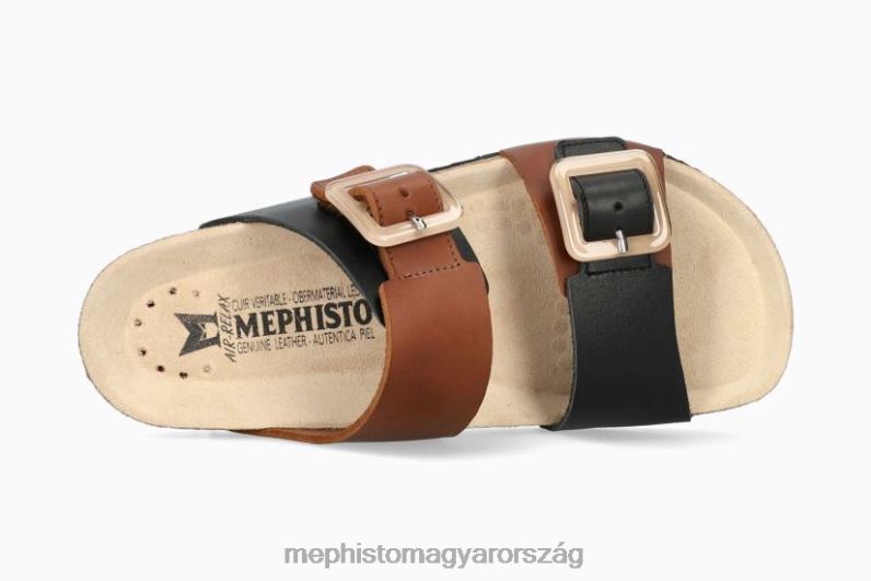nők HL0DX112 madison gesztenye Mephisto szandál