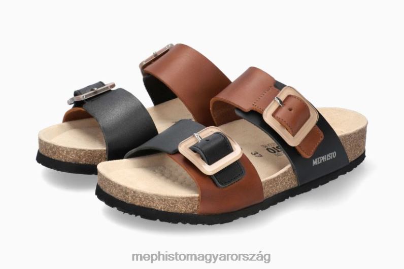 nők HL0DX112 madison gesztenye Mephisto szandál