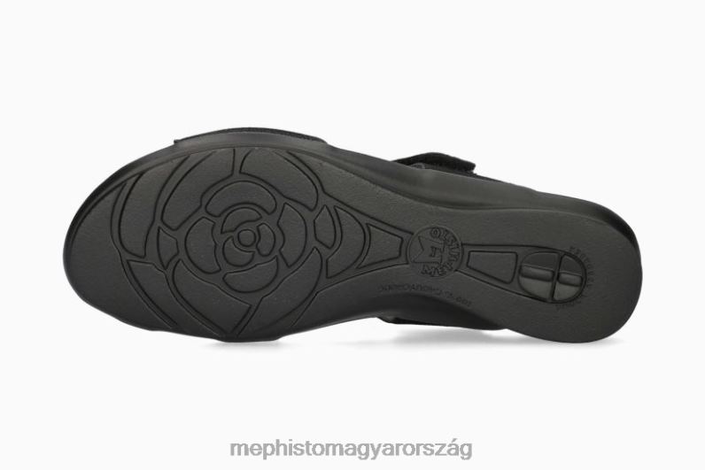 nők HL0DX122 Párizs fekete Mephisto szandál