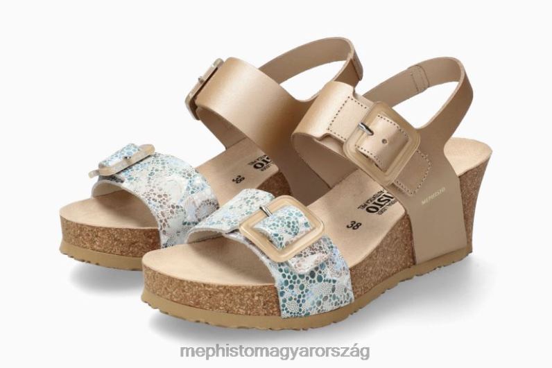 nők HL0DX126 lissia platina Mephisto szandál