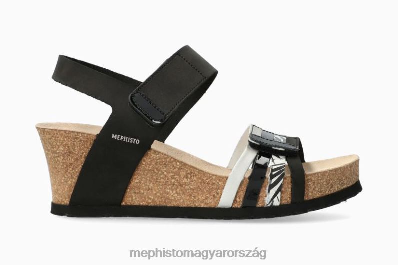 nők HL0DX127 lucia fekete Mephisto szandál