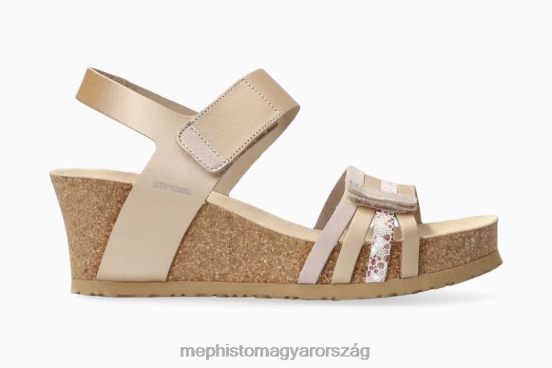 nők HL0DX128 lucia platina Mephisto szandál