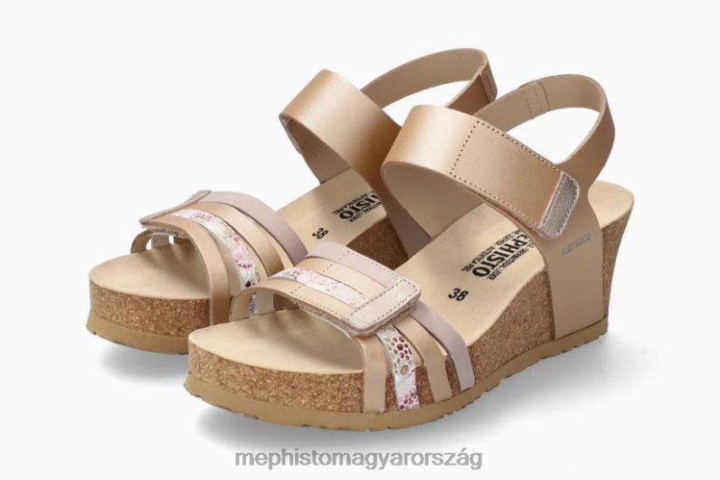 nők HL0DX128 lucia platina Mephisto szandál