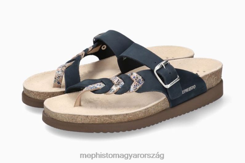 nők HL0DX129 heleonore haditengerészet Mephisto szandál