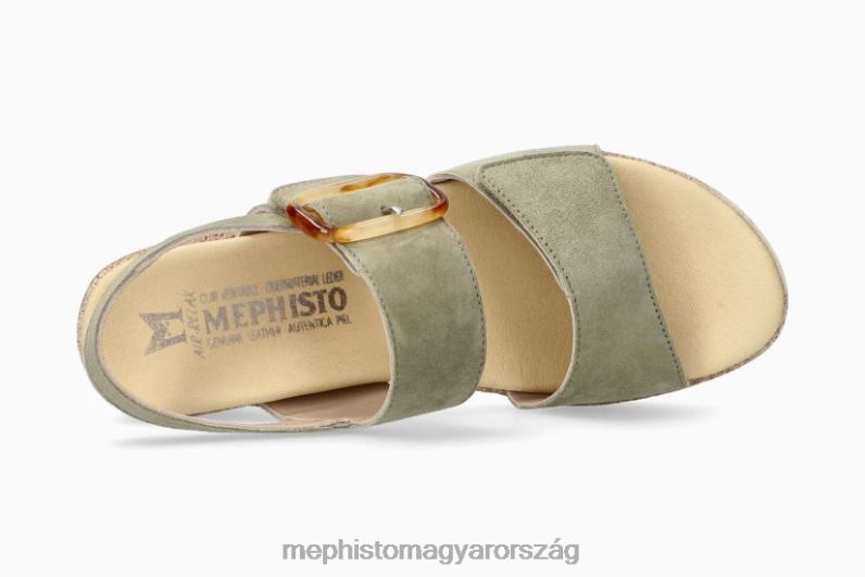 nők HL0DX133 giulia világos khaki Mephisto szandál