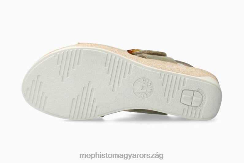 nők HL0DX133 giulia világos khaki Mephisto szandál