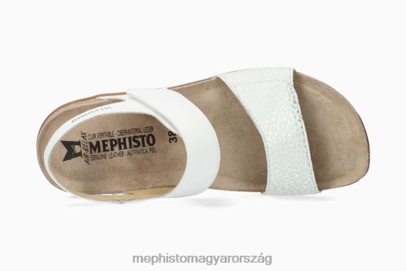 nők HL0DX136 agávé fehér Mephisto szandál