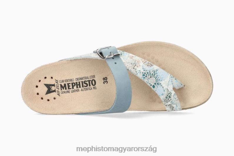 nők HL0DX145 helen mix kék ég Mephisto szandál