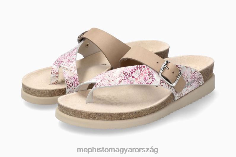 nők HL0DX15 helen mix rózsaszín Mephisto szandál
