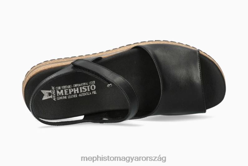 nők HL0DX158 öröm fekete Mephisto szandál
