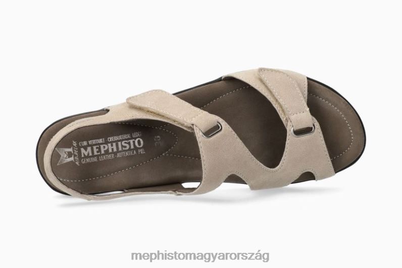 nők HL0DX162 Párizs világos szürkés Mephisto szandál