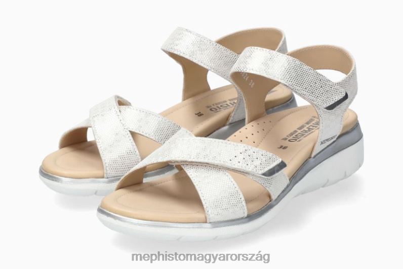 nők HL0DX163 krisztina ezüst Mephisto szandál