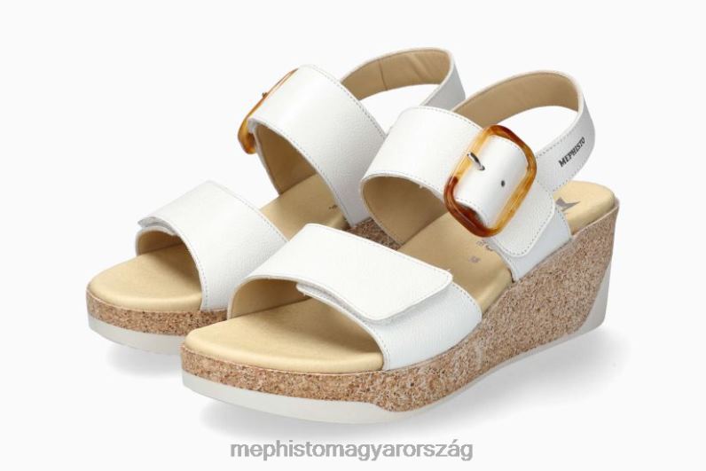nők HL0DX164 giulia fehér Mephisto szandál