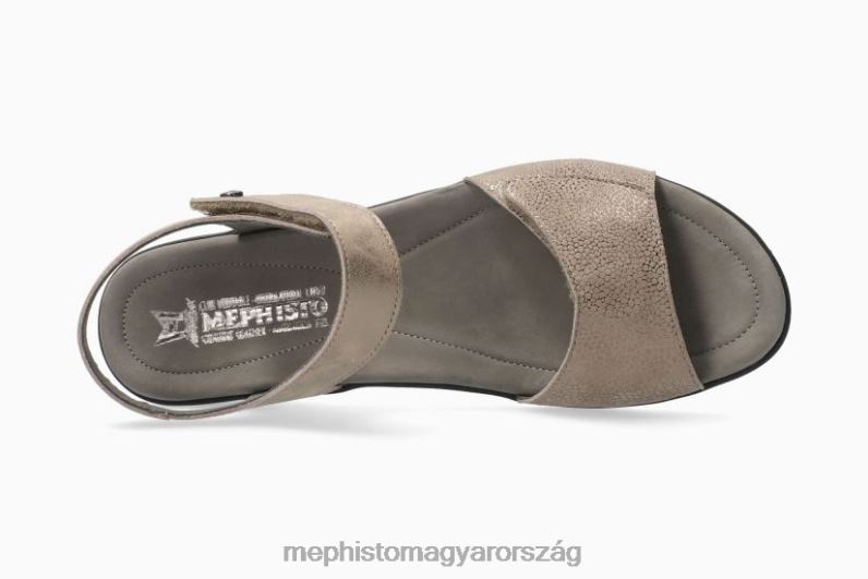 nők HL0DX167 pogácsa sötét szürkés Mephisto szandál