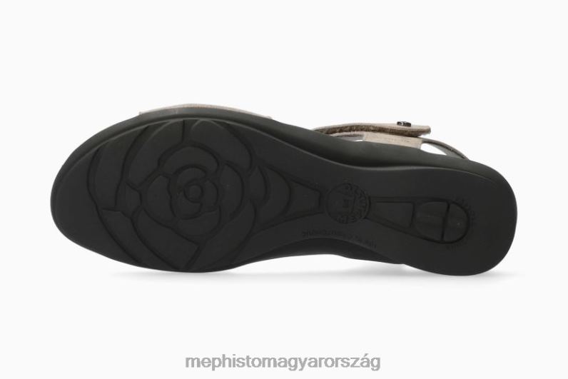 nők HL0DX167 pogácsa sötét szürkés Mephisto szandál