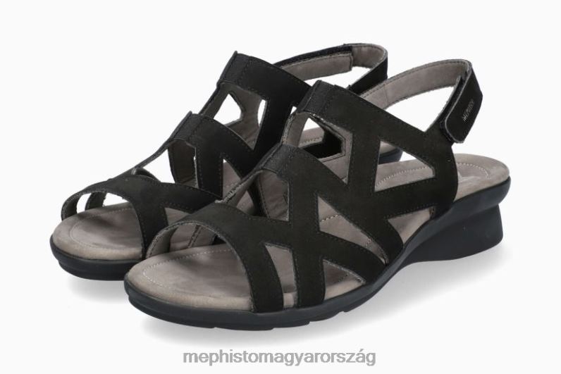 nők HL0DX168 pamela fekete Mephisto szandál