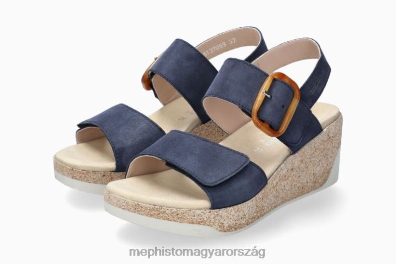 nők HL0DX169 giulia farmer kék Mephisto szandál
