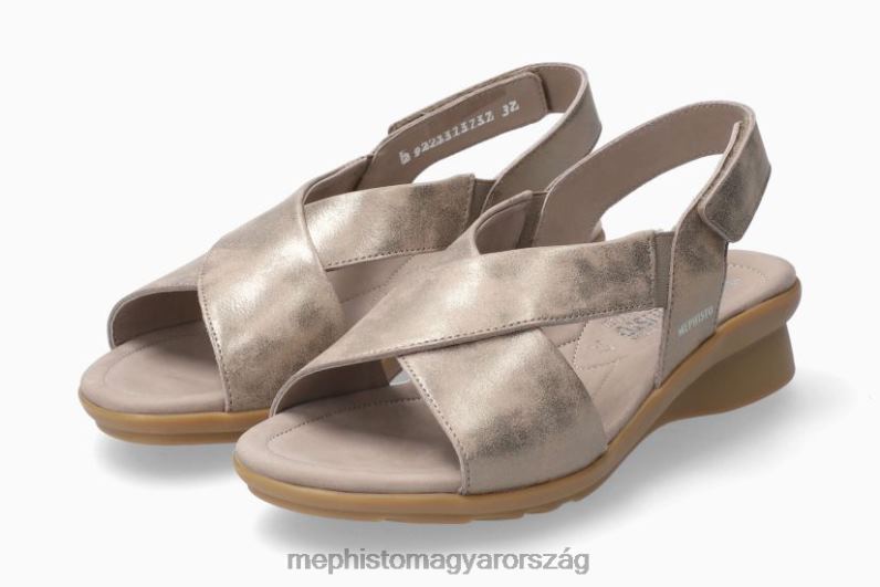 nők HL0DX180 phara sötét szürkés Mephisto szandál