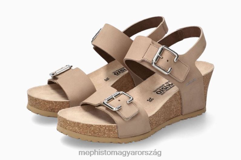 nők HL0DX186 lissandra világos szürkés Mephisto szandál
