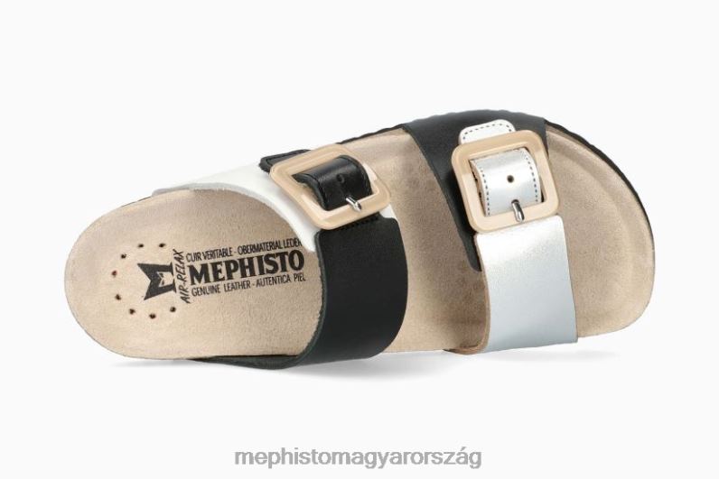 nők HL0DX192 madison fekete Mephisto szandál