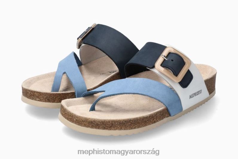 nők HL0DX193 madeline tenger kék Mephisto szandál