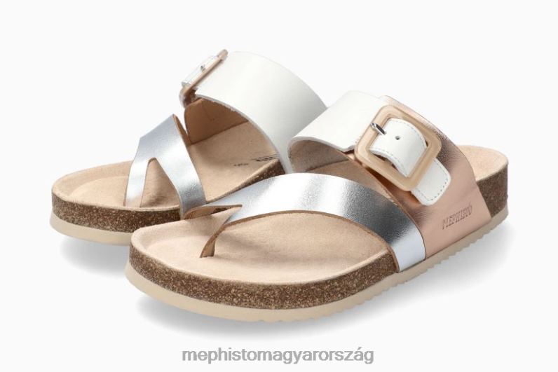 nők HL0DX196 madeline ezüst Mephisto szandál