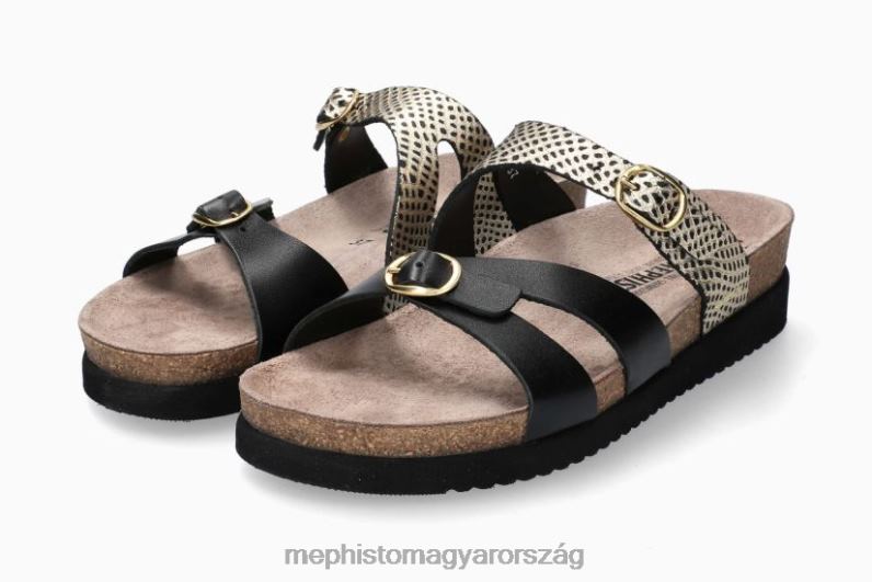 nők HL0DX204 hannel fekete Mephisto szandál