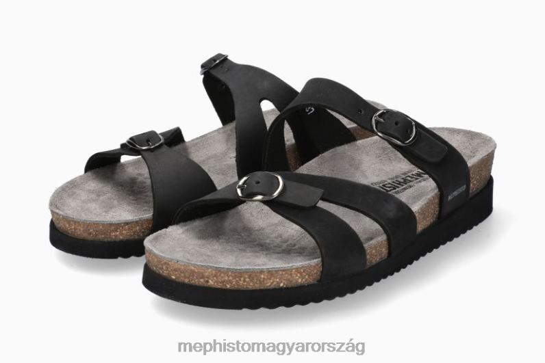 nők HL0DX206 hannel fekete Mephisto szandál