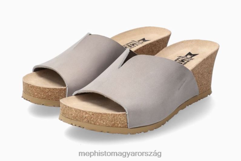 nők HL0DX214 lisane világos szürke Mephisto szandál