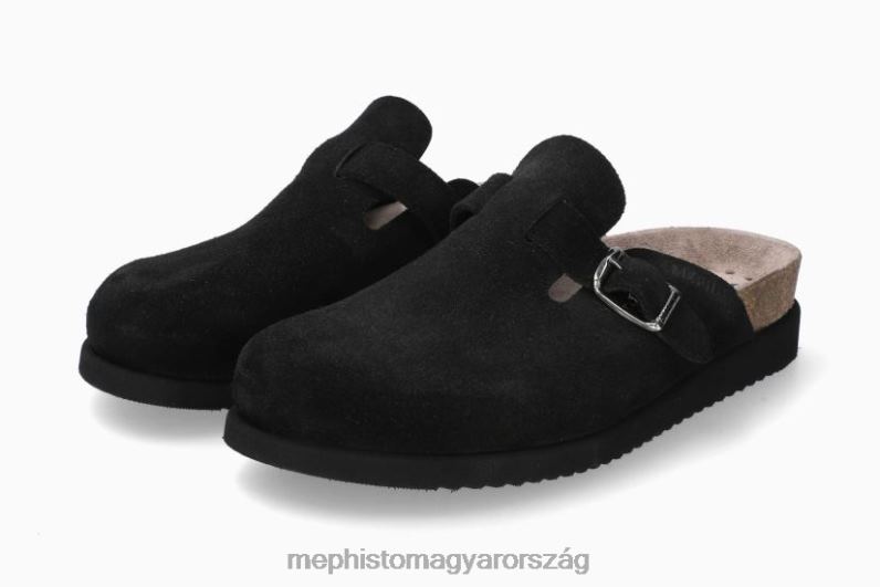 nők HL0DX224 halina fekete Mephisto szandál