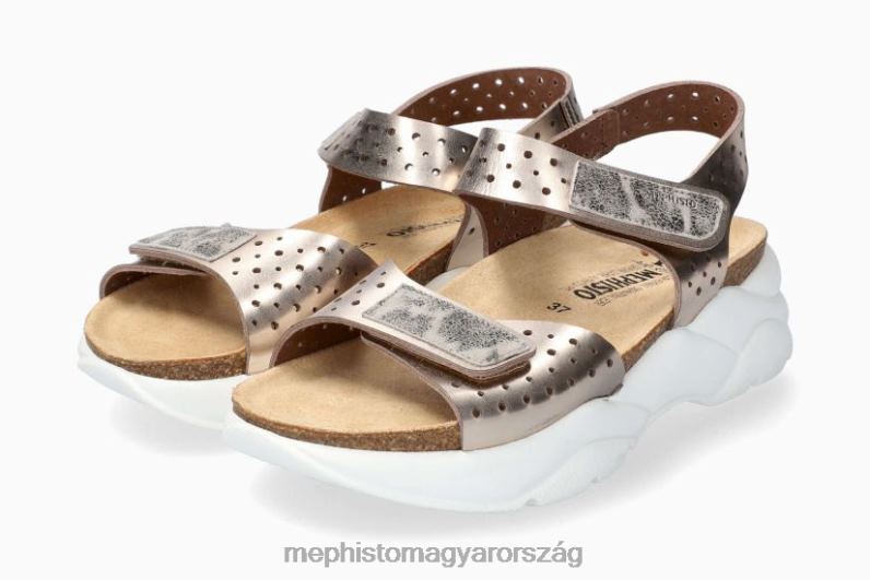 nők HL0DX232 koralin platina Mephisto szandál
