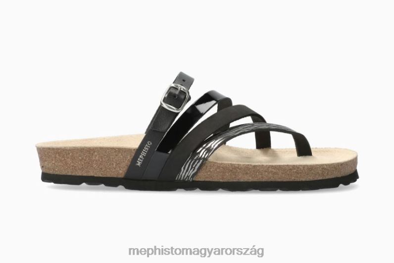 nők HL0DX233 elegáns fekete Mephisto szandál
