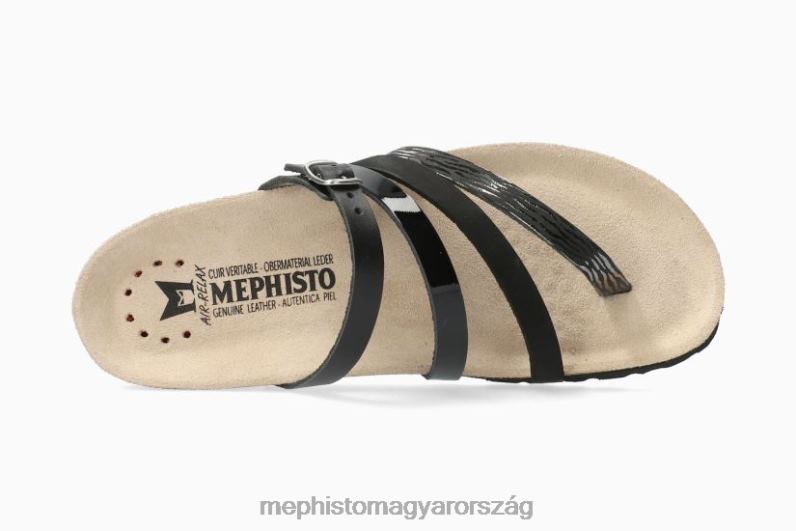 nők HL0DX233 elegáns fekete Mephisto szandál