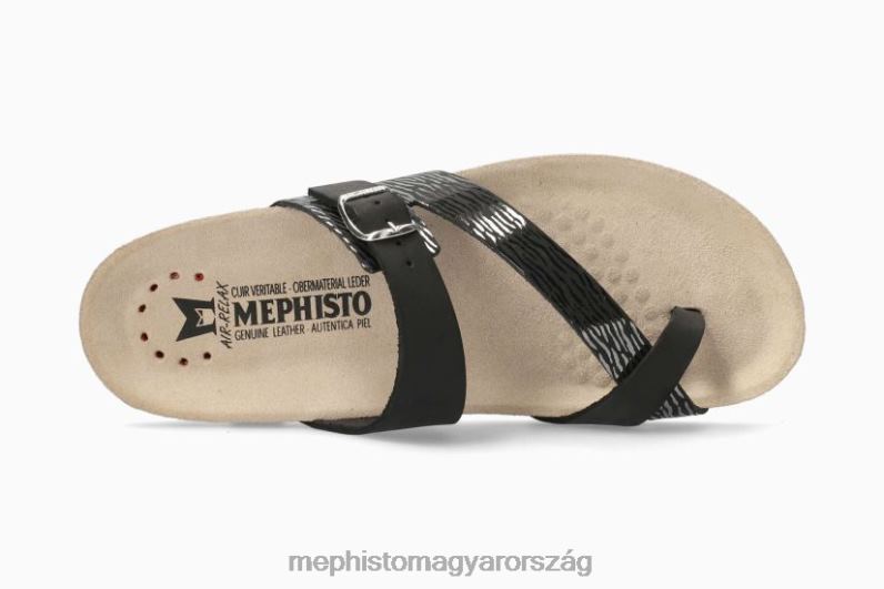 nők HL0DX237 nalia fekete Mephisto szandál
