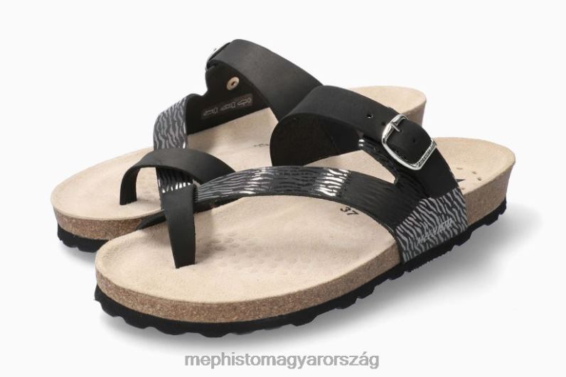 nők HL0DX237 nalia fekete Mephisto szandál