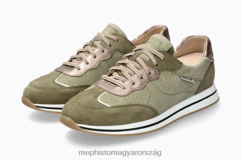 nők HL0DX262 laurena világos khaki Mephisto tornacipő