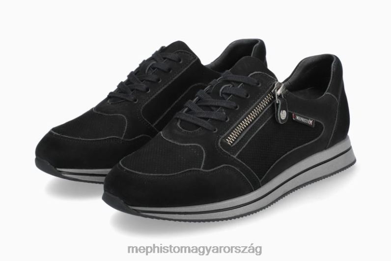 nők HL0DX284 leenie fekete Mephisto tornacipő